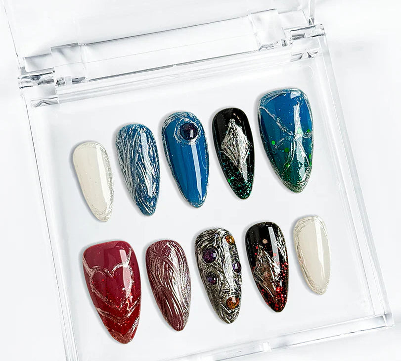 Blue Nail Designs: The Complete Guide to Shades, Finishes, Shapes & Styles for Every Skin Tone