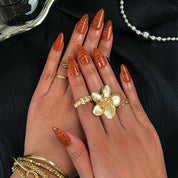 Amber Serpentine Glow