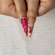 Petal Pop Luxe STLO0027 press-on nails hand model scene view 3