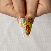 Meadow Relic STLO0042 press-on nails hand model scene view 3